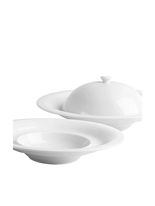 Porland Servierplatte aus Porzellan 32cm