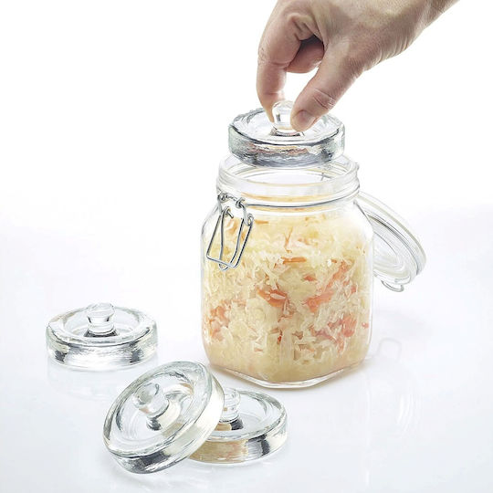 Σετ Βαρών Ζύμωσης 4 Τεμαχίων Κατασκευασμένο Γυαλί 8 Cm Westmark