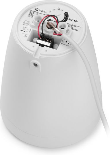 Power Dynamics Passive Hanging Pendant Speaker (Piece) White
