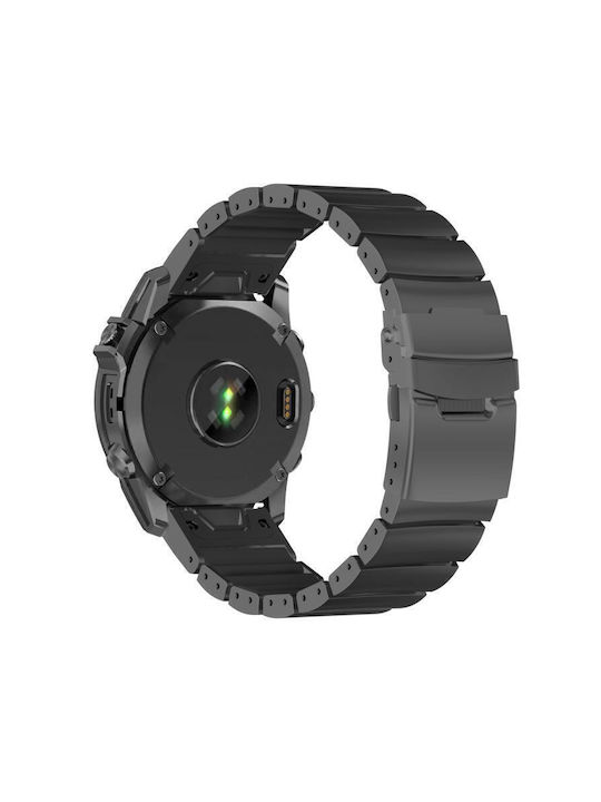 Λουράκι Μαύρο (Garmin Instinct E (45mm)Coros Vertix 2)