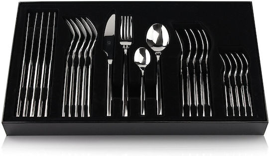Grunwerg Grunwerg Besteckset Edelstahl Silber 24 Stück