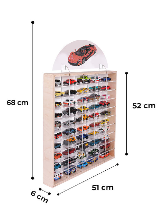 Kids Wall Mount Shelf 51x6x6cm