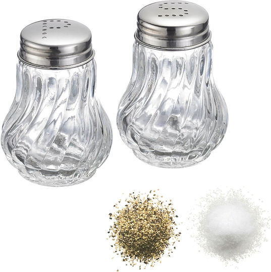 Westmark Glass Salt Pepper Set 2 Pieces