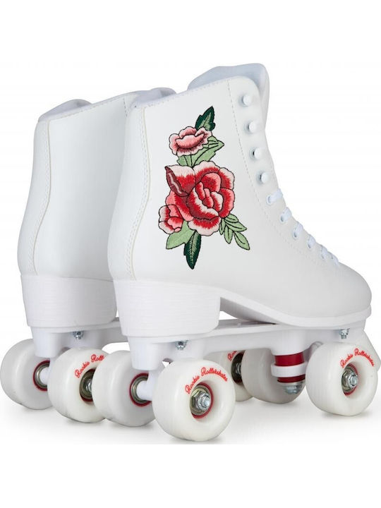 Rookie Roller Skates Inline Rollers Weiß Erwachsene/Kinder