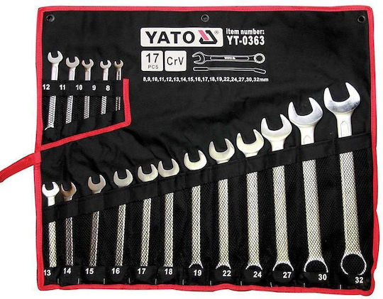 Yato Сет Германополигонни с Размер от 13mm до 32mm 17бр