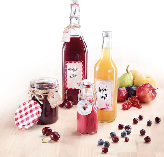 Westmark Glass Water Bottle with Screw Lid Transparent 250ml