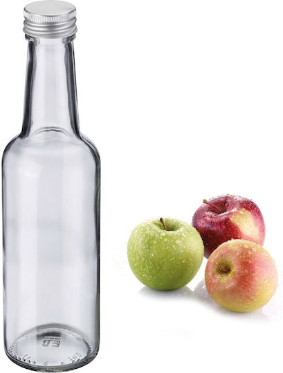 Westmark Glass Water Bottle with Screw Lid Transparent 250ml