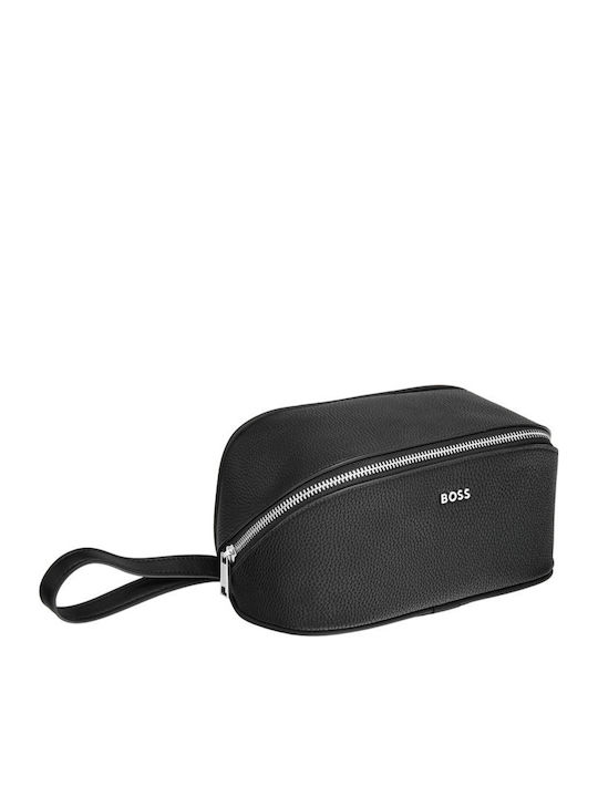Hugo Boss Classic Grained Τσαντακι Προσωπικων Ειδων Μαυρο