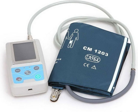 Contec Abpm50 Tensiometru Ambulatoriu Pentru Măsurarea Tensiunii Arteriale Tip Holter Nibp Înregistrare 24 de Ore Până la 350 Grupuri de Date Nibp Ecran Color Tft Funcție de Gestionare a Alarmelor Manșetă 25-35 Cm