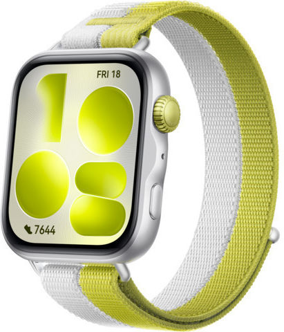 Huawei Watch Fit 5 Aluminium 42mm Αδιάβροχο με Παλμογράφο (Ασημί)