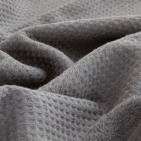 SteweHome Face Towel 50x90cm Gray