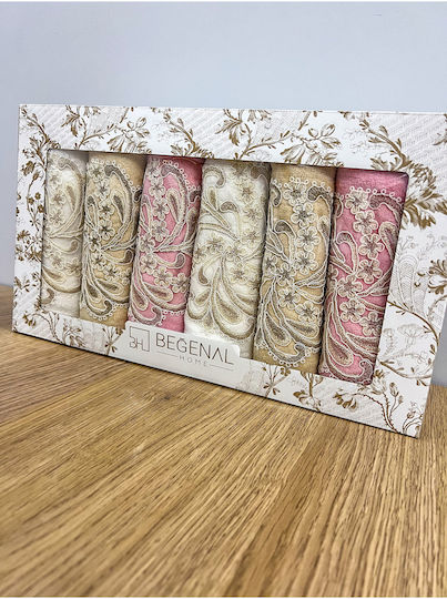 SteweHome Pânză De Față 50x90cm Multicolor 6 Bucăți SteweHome Pânză De Față 50x90cm Multicolor 6 Bucăți
