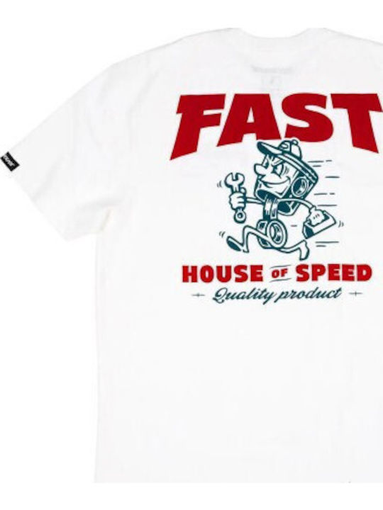 Herrenblusen T-Shirt Weiß