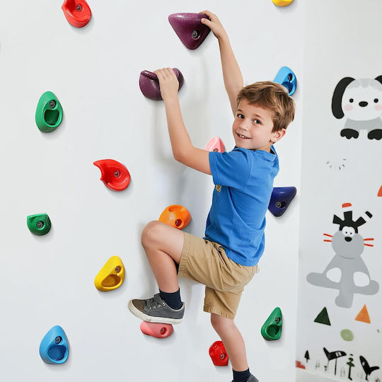 Kletterwand Mehrfarbig