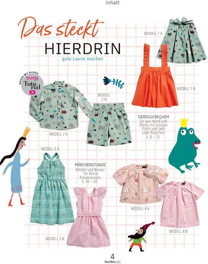 Burda Style Kids Magazine No. 1/2026, Published In German