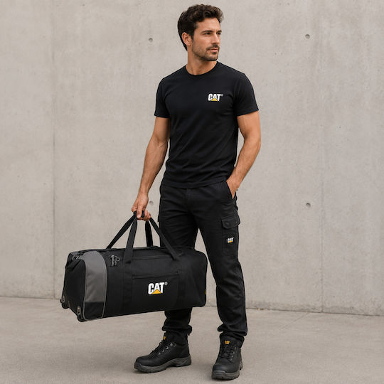 CAT Sack Voyage 80lt Black with Wheels Fabric L80xW31xH32.5cm