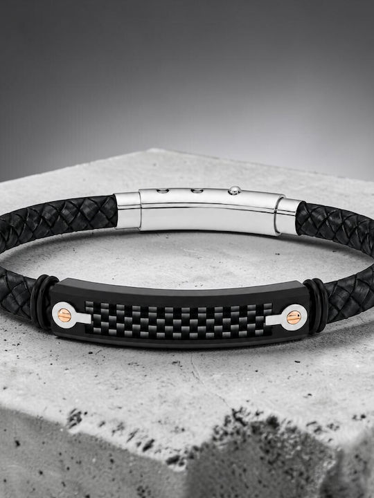 Rosso Amante Herren Armband Handschellen aus Stahl Rosso Amante Herren Armband Handschellen aus Stahl