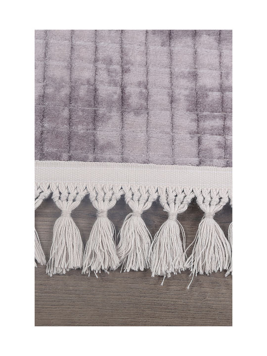SteweHome Αντιολισθητικό Χαλί Ορθογώνιο Γκρι 120x230cm