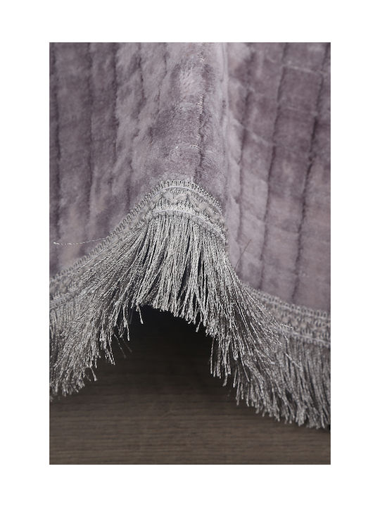 SteweHome Non-Slip Rectangular Gray Rug 120x180cm