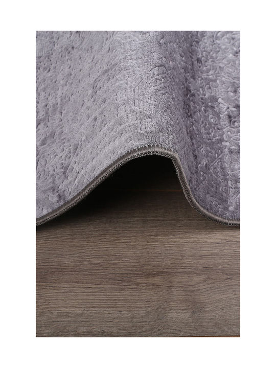 SteweHome Неплъзгащ Се Килим 50x80см Сив