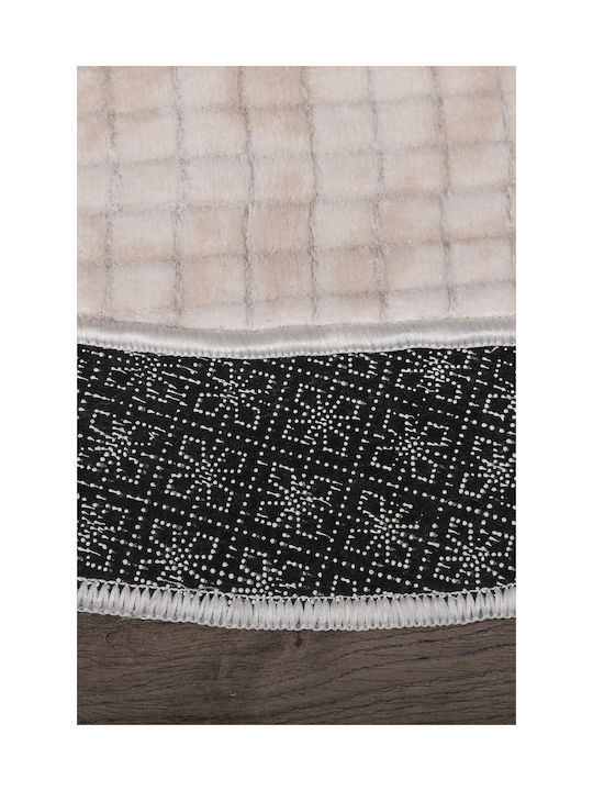 SteweHome Non-Slip Round Rug Stewehome Φ100cm