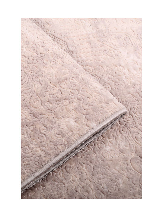 SteweHome Wohnzimmer Teppich Rutschfest 80x150cm Braune