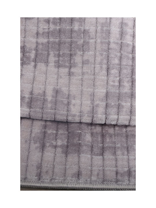 SteweHome Неплъзгащ Се Килим 50x80см Сив