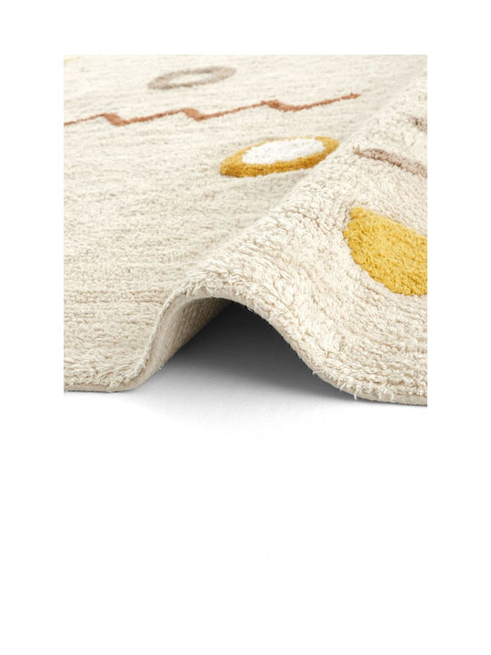 SteweHome Kids Cotton Blue Rug 120x180cm Thickness 100mm