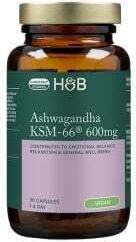 Holland & Barrett Ашваганда KSM-66 600 мг 30 капсули