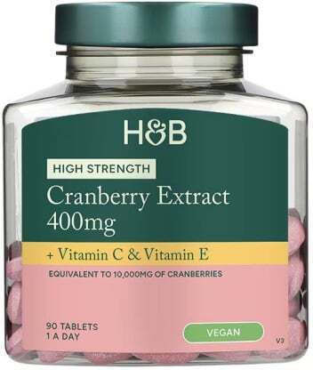 Holland & Barrett Червена Боровинка 3iu 400mg 90 Таблетки Cranberry