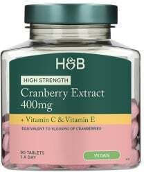 Holland & Barrett Червена Боровинка 3iu 400mg 90 Таблетки Cranberry