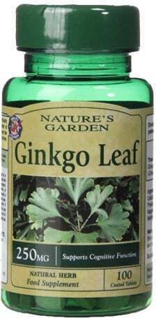Holland & Barrett Ginkgo Biloba 250mg 120 Таблетки Натурален