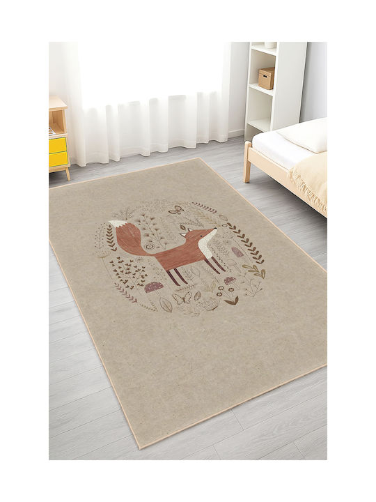 SteweHome Kids Rug Brown 120x250cm Thickness 60mm