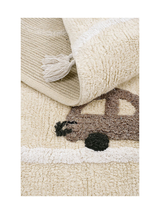 SteweHome Kids Cotton Blue Rug 120x180cm Thickness 100mm