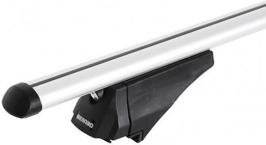 Menabo Autodachträger Aluminium Tiger 1185 Cm Silber Farbe Volkswagen Id7 5 Türen 2024 Flush oder Raised Dachreling-2 Stück 8490/μβ Mp.8490/mb-183