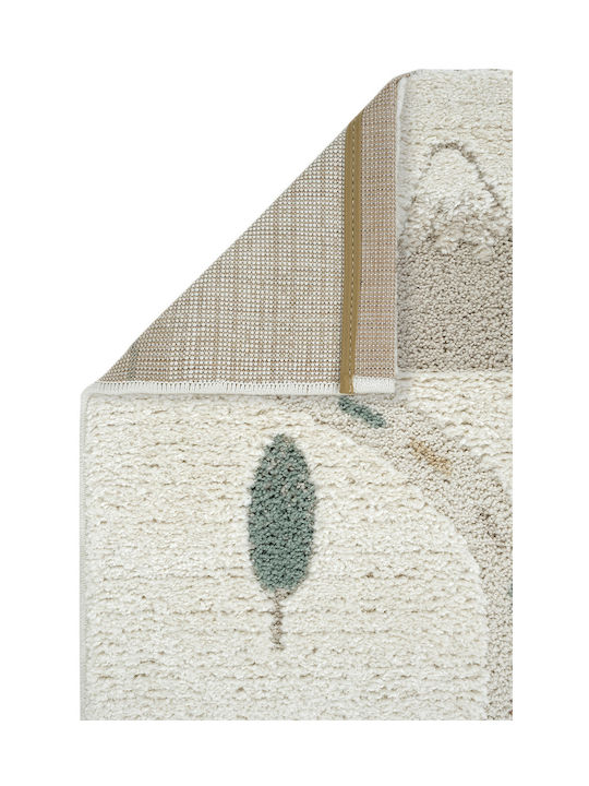 SteweHome Παιδικό Χαλί Πεταλούδες Μπεζ 160x230cm