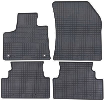 Petex Set Front and Back Car Mats 4 Pieces for Peugeot 3008 2016+ Black