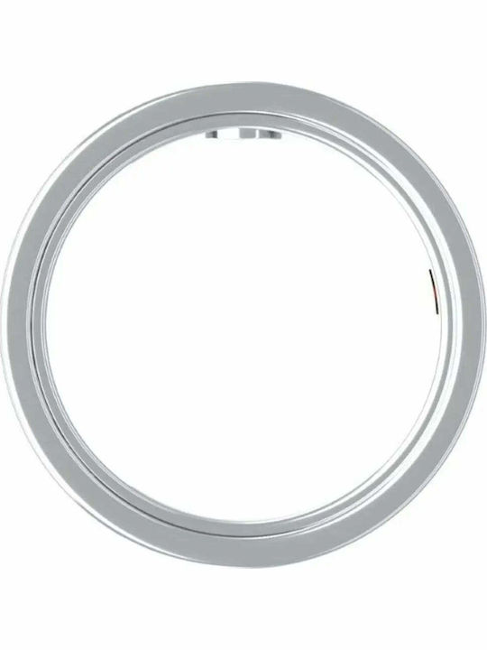 MaxCom mRing MR100 20.7mm Wasserdicht mit Pulsmesser Silber