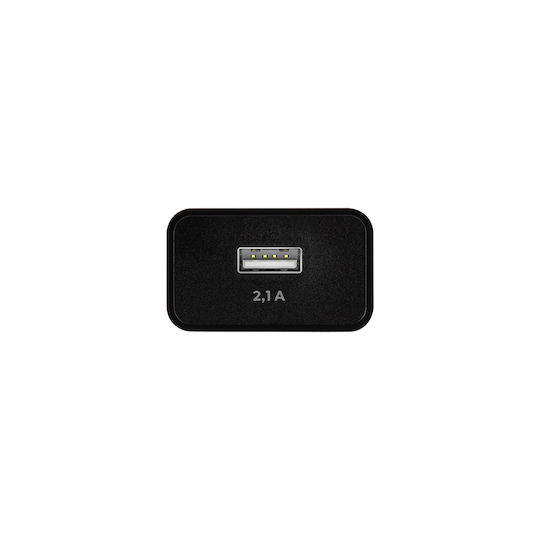 Maxlife Ladegerät ohne Kabel mit USB-A Anschluss Schwarzs (MXTC-11)