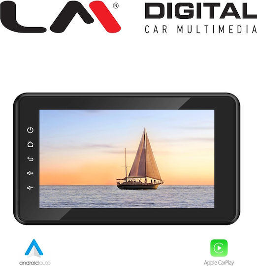 LM Digital Boat Sound System with Bluetooth USB GPS Black