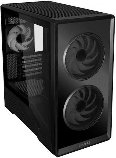 Lian Li Vector V150 Gaming Mini Tower Carcasă PC cu Fereastră Laterală Neagră