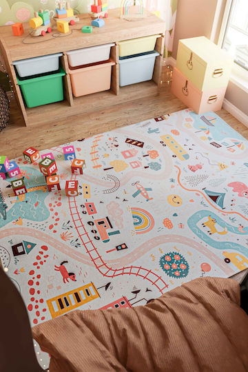 SteweHome Kids Rug Pink 80x300cm Thickness 60mm
