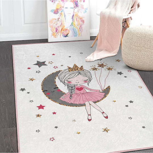 SteweHome Παιδικό Χαλί Αστέρια 60x100cm Πάχους 60mm