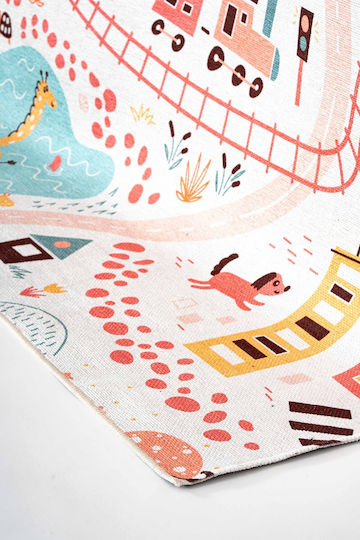 SteweHome Kids Rug Pink 80x200cm Thickness 60mm