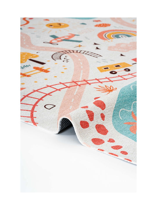 SteweHome Kinderteppich Rosa 80x250cm Dicke 60mm