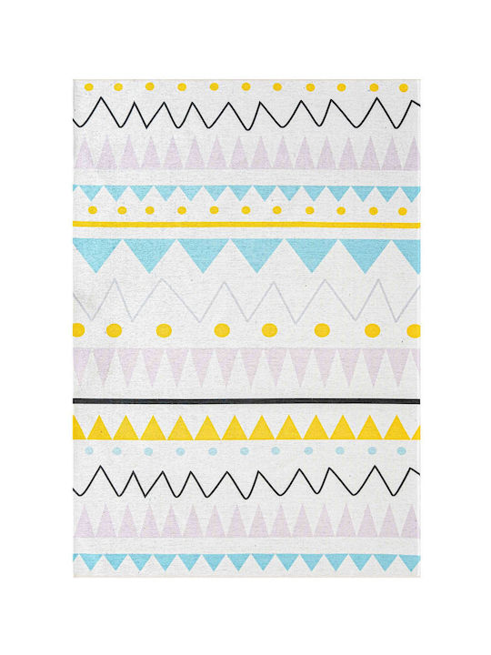 SteweHome Kinderteppich Blau 120x120cm Dicke 60mm