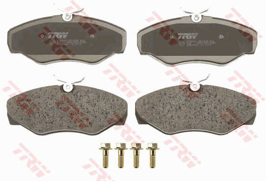 Set Plăcuțe De Frână Partea Din Față Șurub Ghid Etrier Suplimente Renault Avantime Spațiu Iii 62.5mm 145.0mm 18.0mm Trw