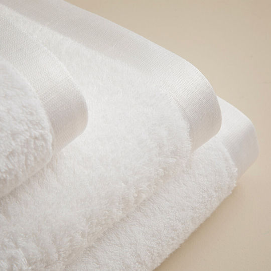 SteweHome Prosop De Mână 45x45cm Alb De Greutate 550gr/m²