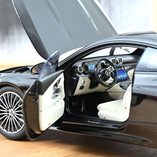 Model Mașină Mercedes-Benz Cle Coupe 2024 Negru Obsidian Scara 1:18 Norev