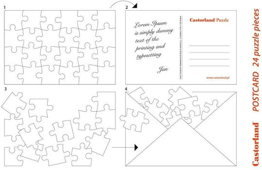 Puzzle Postcard Faith Runs Deep 2D 24 Piese